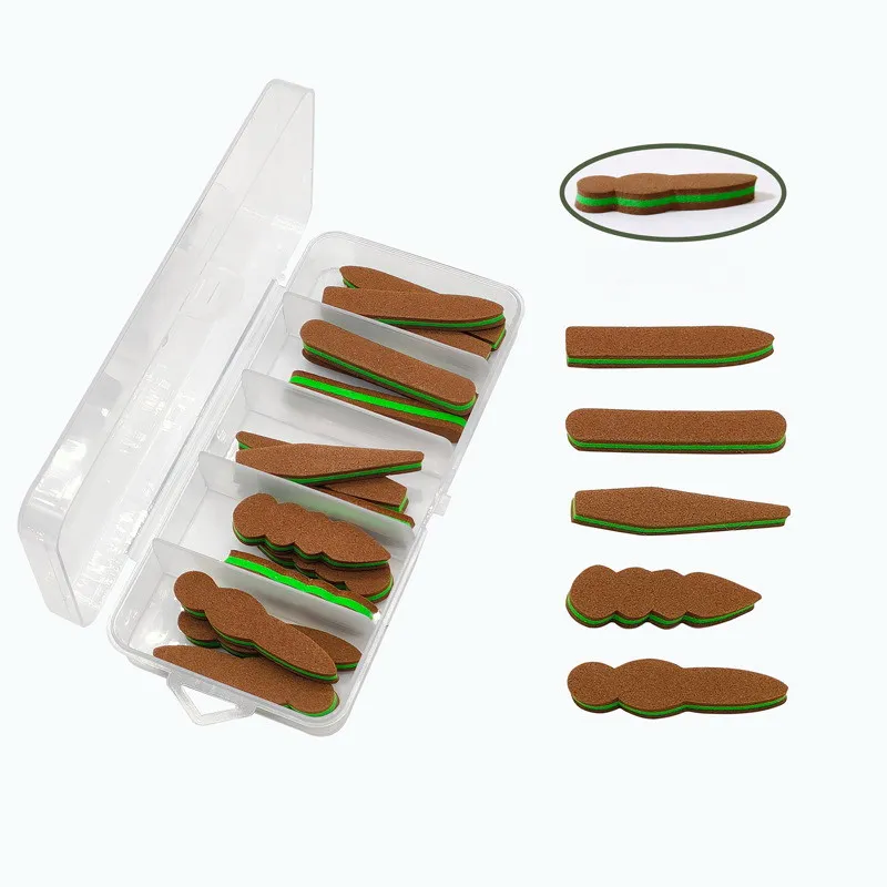 Cuerpo de espuma para atado de moscas, cuerpo de tolva de espuma EVA, Material para atado de moscas DIY, accesorios flotantes para señuelos de pesca de lubina, trucha y mosca seca, 15 Uds. - imagen 4