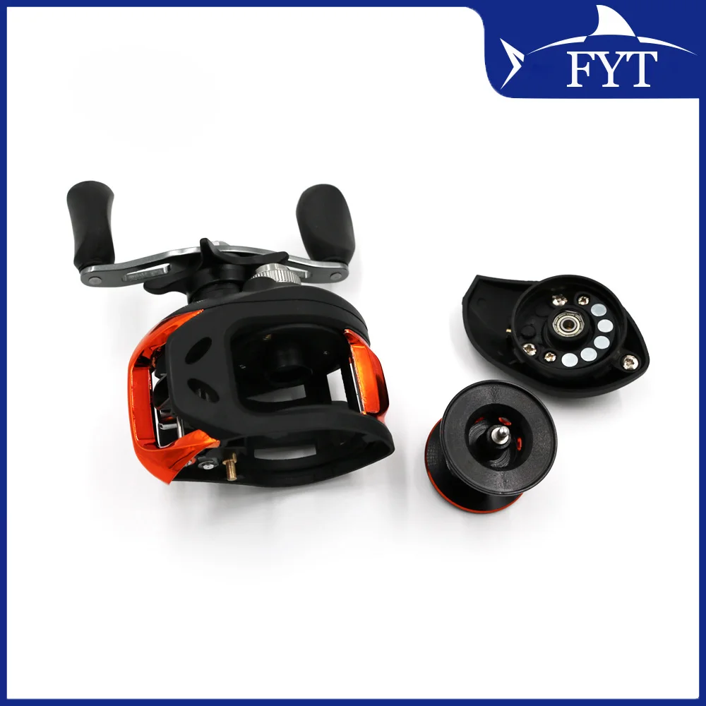 Carrete de Pesca Baitcasting, rueda de Pesca con freno magnético, tamaño AF103BL y AF103BR - imagen 5