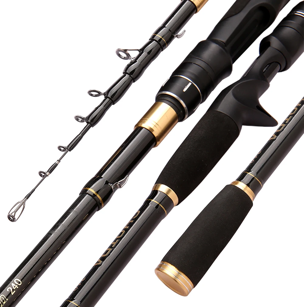 GHOTDA-carrete de caña de pescar, conjunto de 1,6-2,4 M, 7,2: 1, carretes de Baitcasting de alta velocidad, aparejos de Pesca giratorios - imagen 3