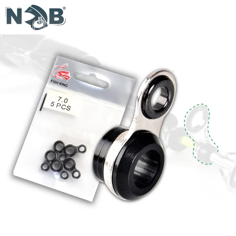 NGB Guías de caña acero inoxidable anillos cerámicos - tamaños 4-6.8 - imagen 5