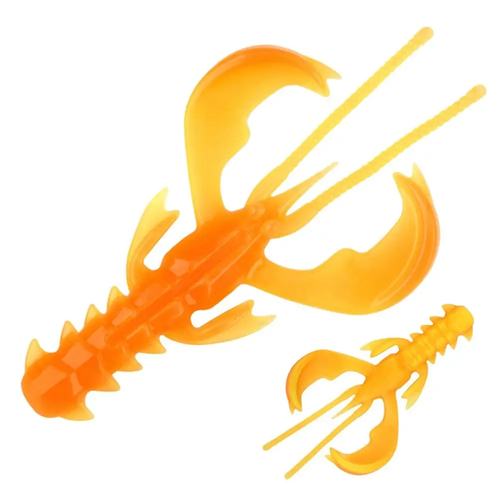 20 unids/caja Wobbler 4cm 0,9g cebos blandos UV señuelo de pesca flotante activo Horizontal suave TPR cebos artificiales de silicona pesca en el mar - imagen 3