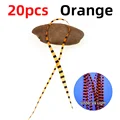 20 piezas de color naranja