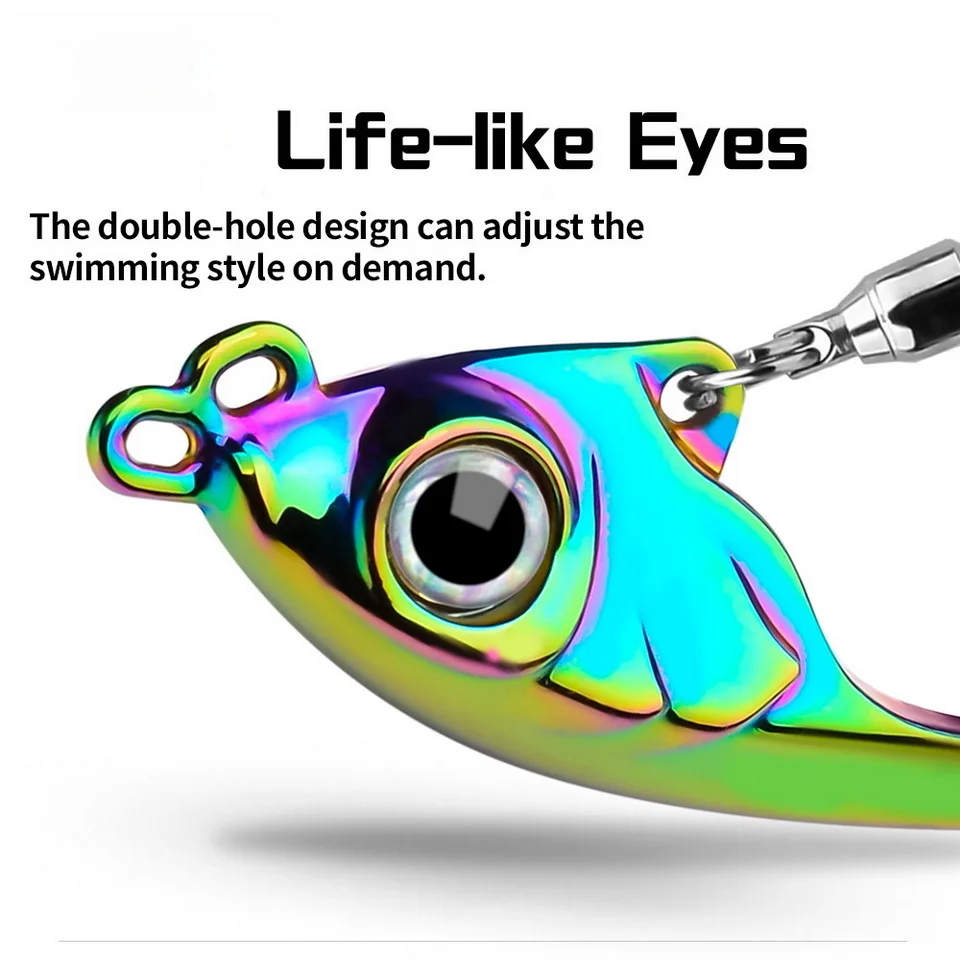 Experimente el diseño realista vibrante de nuestro señuelo para una aventura de pesca inolvidable