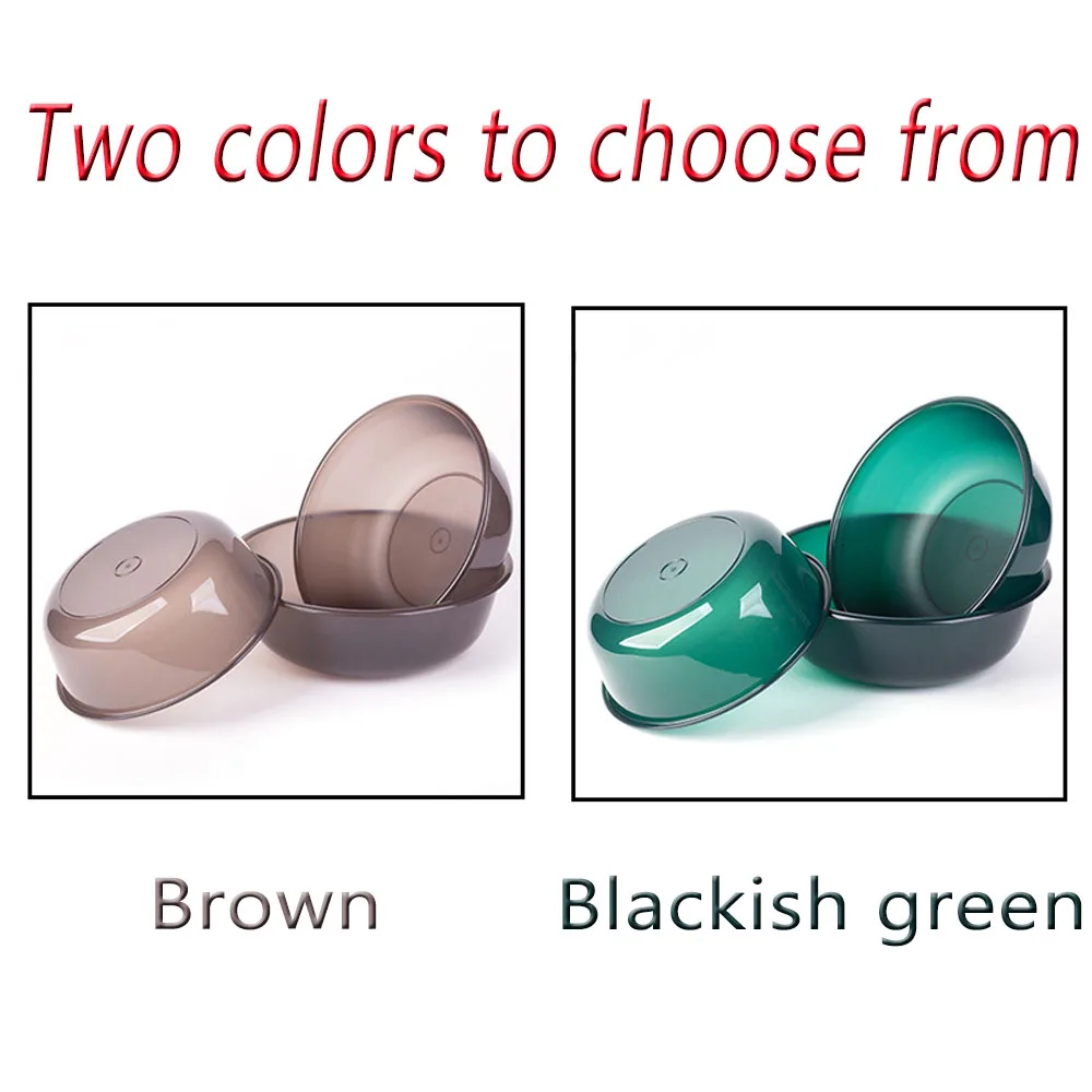 MNFT bandeja de cebo engrosada y profunda, cuenco de cebo antiadherente, cuenco de cebo duradero multiusos, 3 tamaños - imagen 3