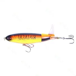 Whopper Popper Señuelo Topwater cola giratoria – Pesca superficie