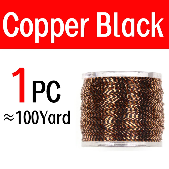 1 spool copper black
