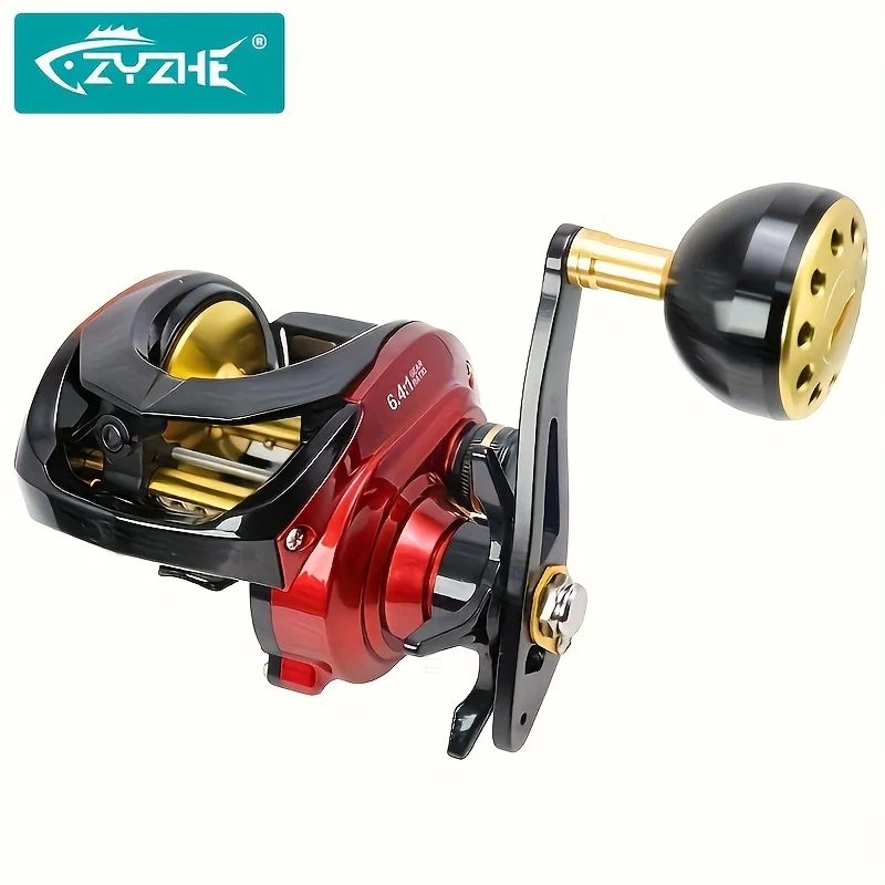 Carrete Baitcast ZYZ ultraligero con fibra de carbono para mar - imagen 2