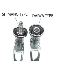 Shimano/Daiwa Carrete eléctrico – Mango metal, repuesto tornillo