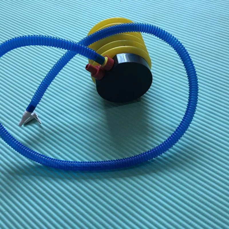 Bomba de pie portátil, bomba de aire con Pedal de 4 pulgadas, bomba de globo para bomba de anillo de natación - imagen 2