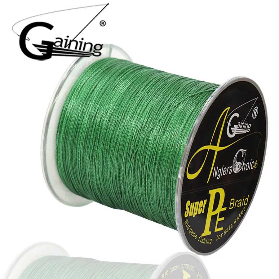 Línea de pesca trenzada de 4 hebras, línea de pesca de PE de 500m, línea de pesca fuerte, multifilamento, herramienta de sedal duradera - imagen 4