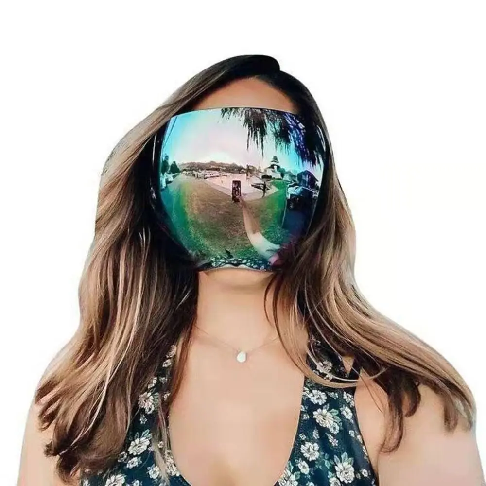 Cubierta facial antiniebla, protector facial transparente, gafas de sol para ciclismo, máscara facial completa, gafas de sol - imagen 5