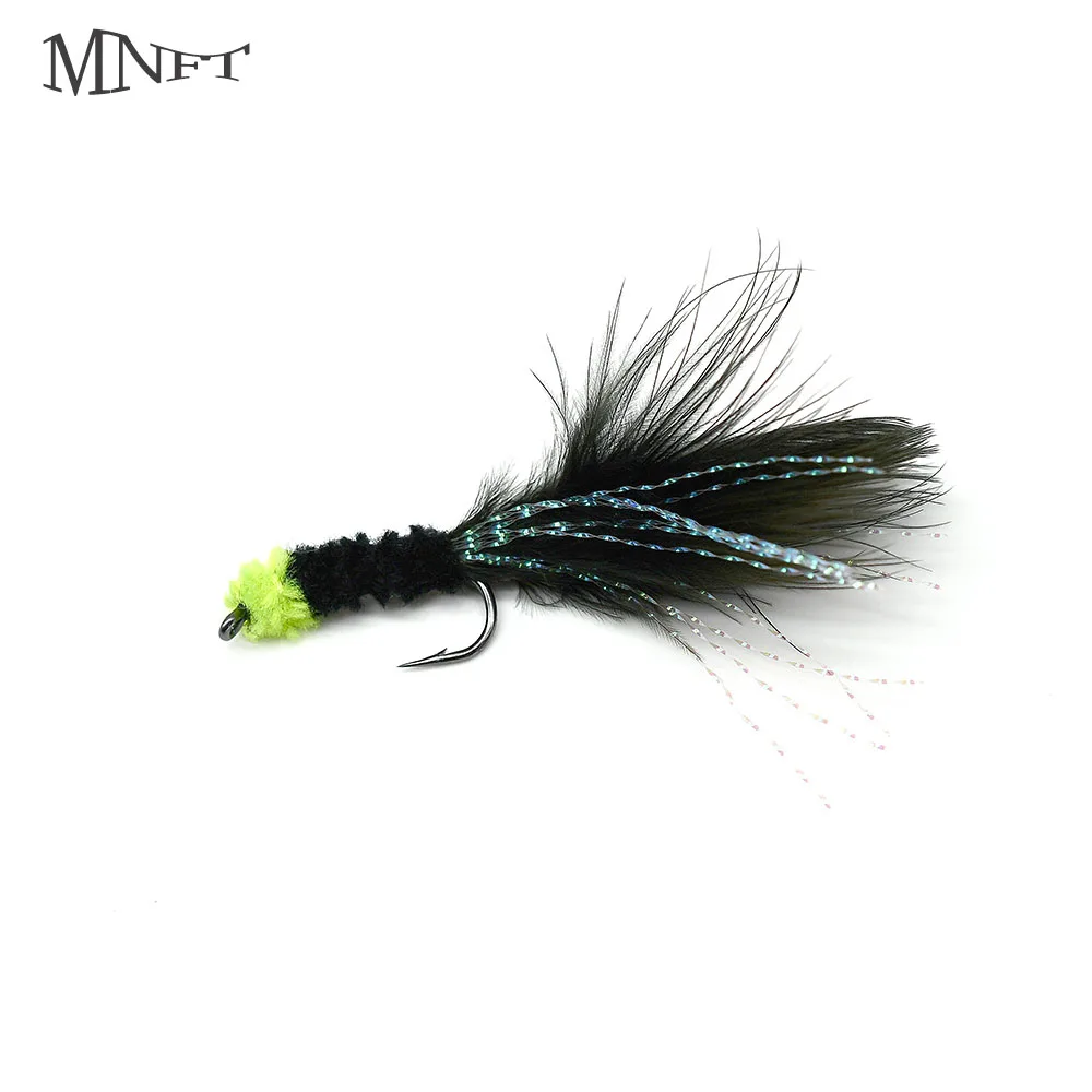 Woolly Bugger negro – Mosca streamer para trucha MNFT