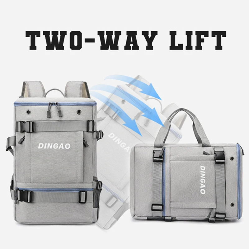 Mochila de pesca de gran capacidad para viajes al aire libre, viaje de negocios, bolsa de fin de semana, portátil, universidad, desplazamientos, embarque, senderismo, mochila escolar - imagen 5