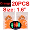 20pcs 1.6in Orange