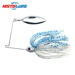Spinnerbait HISTOLURE – Cuchara metálica con latón para black bass
