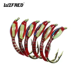 Wifreo Nymph #12 – Ninfa roja y amarilla para trucha