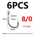 Size 8l0  6pcs