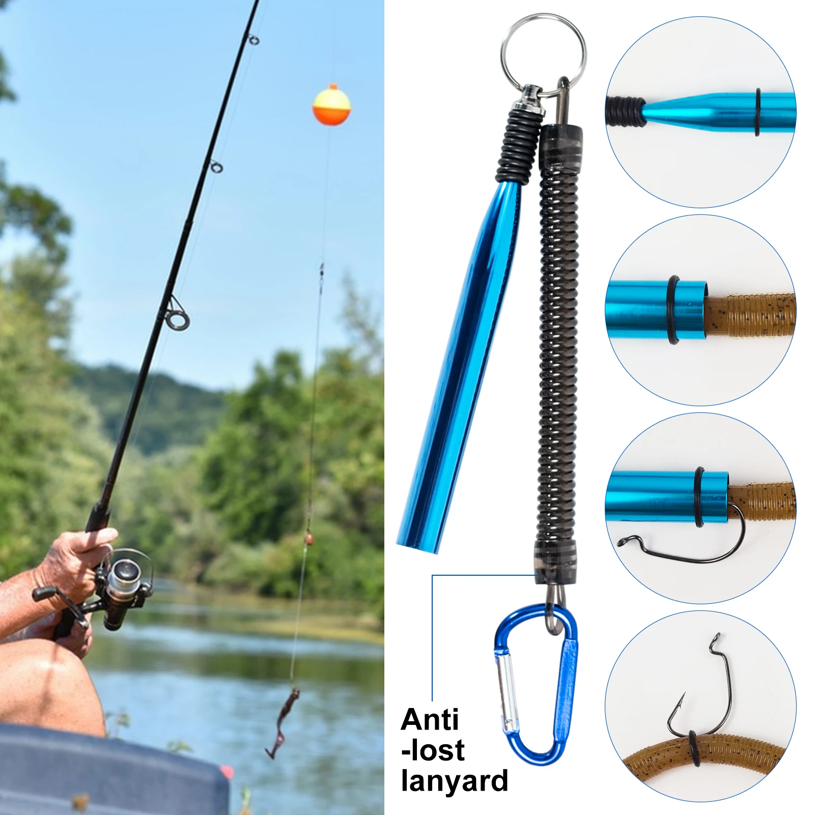Señuelos FREE FISHER variados con spinnerbait, cucharas y plomos - imagen 5