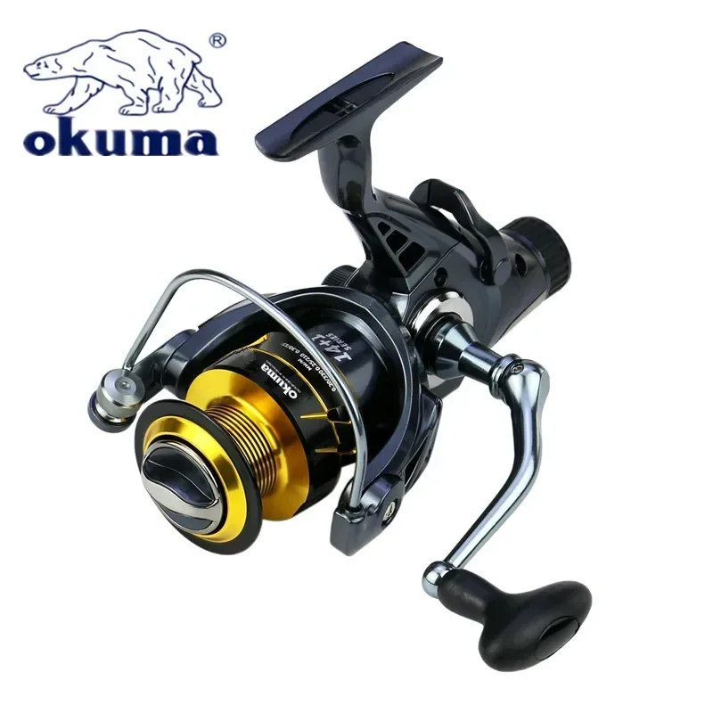 Nuevo Okuma doble freno copa de alambre de Metal carrete de pesca 18K Max Drag5.2:1/4,9:1 rueda giratoria G3000-6000 - imagen 5