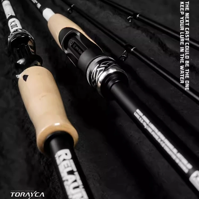 Caña de pesca Jiyu X30 Fibra de carbono ultraligera largo alcance