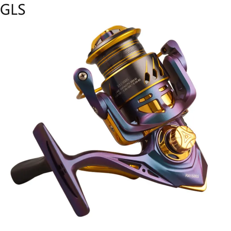 Carrete de pesca resistente al desgaste para carpa de alta velocidad, rueda giratoria intercambiable izquierda/derecha, carrete de fundición de metal, 6,2: 1, 5 + 1BB - imagen 3