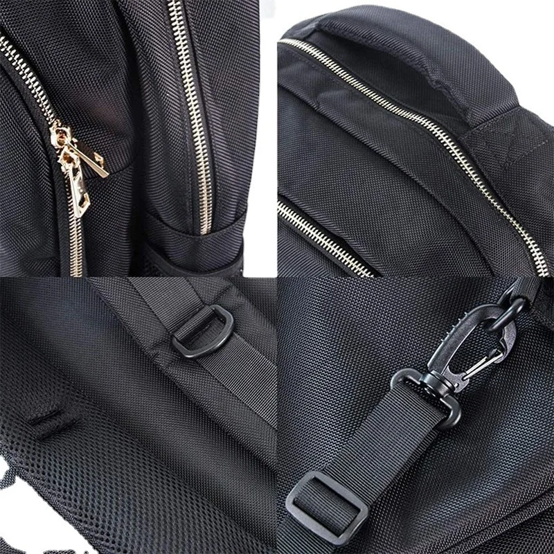 Mochila portátil para artículos de peluquería, bolsa de pesca, bolsa de herramientas para peluqueros, bolsa de viaje de gran capacidad, bolsa de hombro para almacenamiento de salón - imagen 4