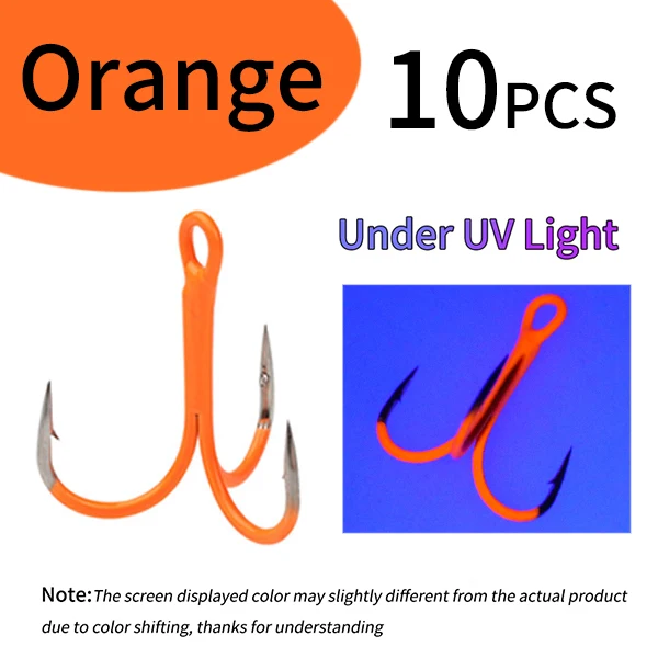 10pcs UV Orange