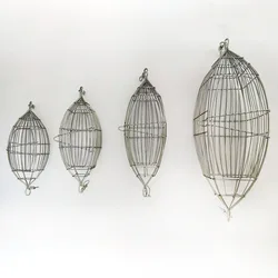 Equipo de pesca PD, jaula grande de acero inoxidable para camarones, jaula anidada de aceite sureño, jaula para cebo, barco en forma de oliva, pesca en aguas profundas