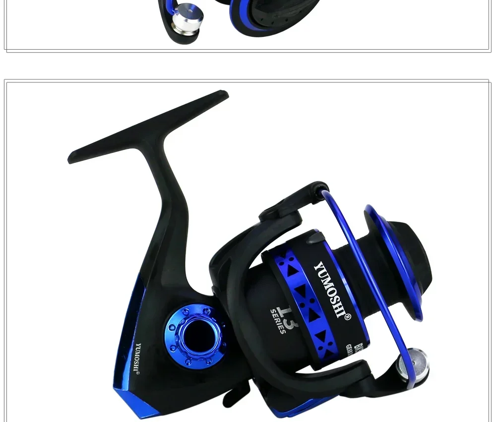 Experimente una pesca sin costura con el carrete Spinning Tunsr11 11000