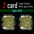 2 card light gold