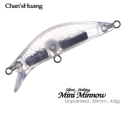 Chan'sHuang Señuelo de Pesca Pececillo Hundido Silencioso