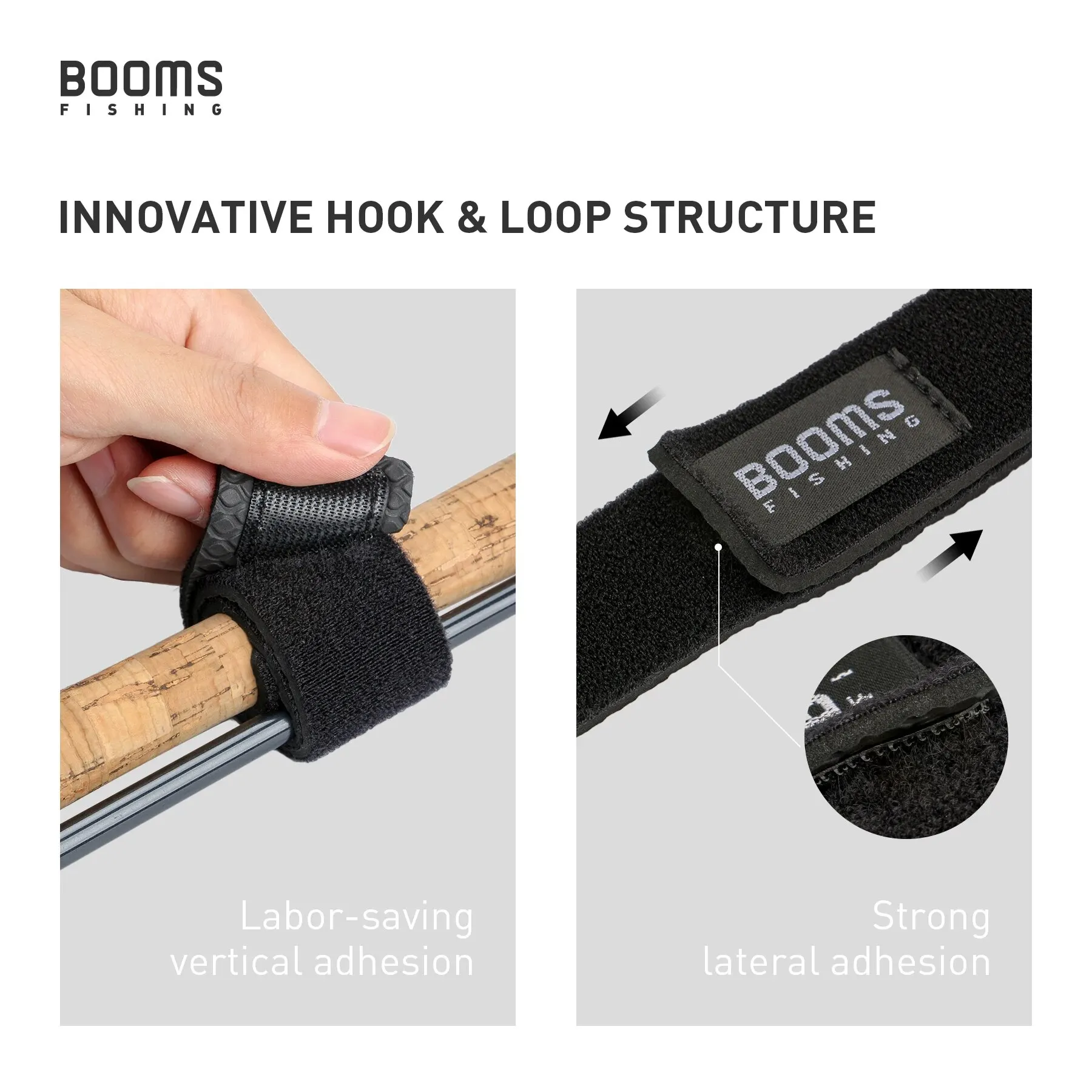 Booms Fishing RS3-soporte para caña de pescar, correa de cinturón con tirantes, envoltura de cajas de aparejos de pesca, caja de herramientas, accesorios - imagen 5