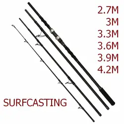 ZZ310 Fuji SurfCasting - Caña de surfcasting de carbono 2,7-3,3 m, 60-150 g