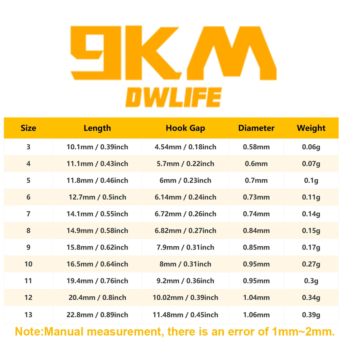 9KM 20 piezas anzuelos de pesca gancho de carpa con resorte anzuelo de cebo anzuelo circular de pesca Extra fuerte para agua dulce - imagen 2