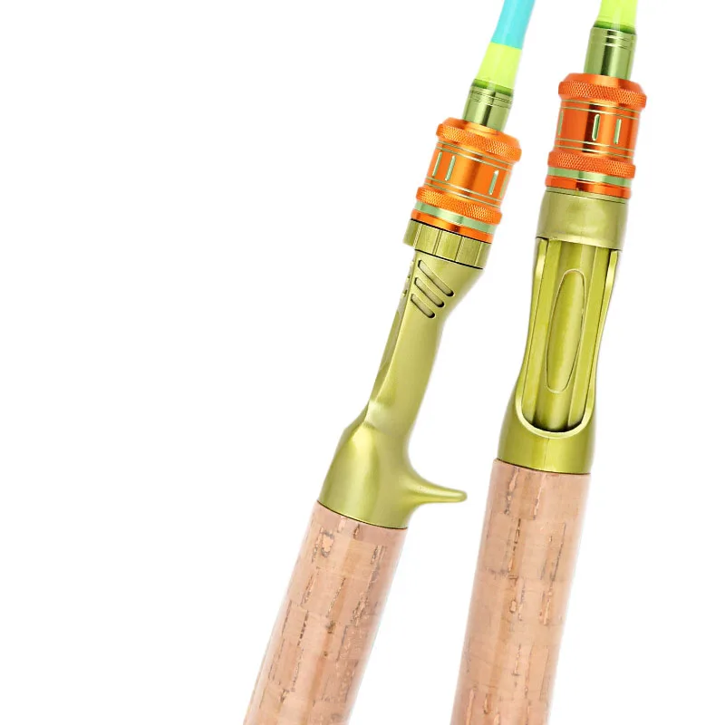 Cañas de pescar con señuelo de cola suave y sólida, caña de pescar para Jigging, 1,5 m, 1,68 m, 1,8 m - imagen 2