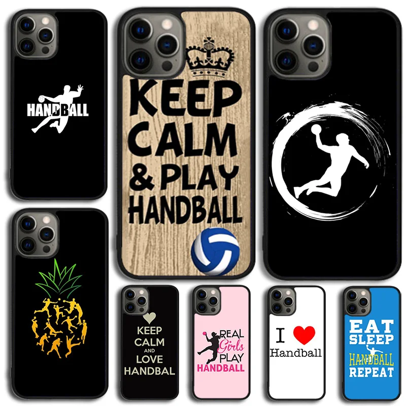 Funda deportiva de handball para iPhone 14‑15‑16‑17 Pro y Air
