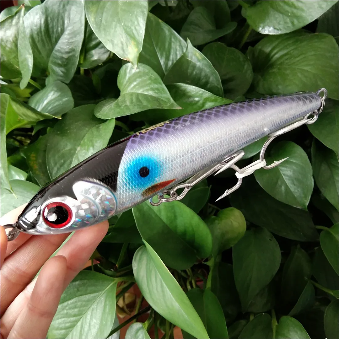 Noeby 140mm 70g Stickbait señuelo de pesca lápiz que se hunde cebo duro Artificial juego grande Señuelos de pesca de atún marino - imagen 4