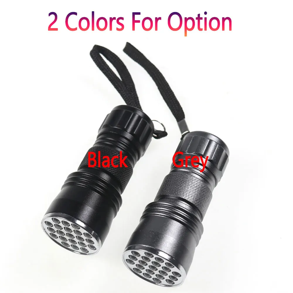 Bimoo-Herramienta de atado de moscas para pesca, 21 LED, luz UV, 365nm ~ 410nm, lámpara de curado UV multifunción, antorcha, zumbador de ninfa, herramienta de curado epoxi - imagen 3