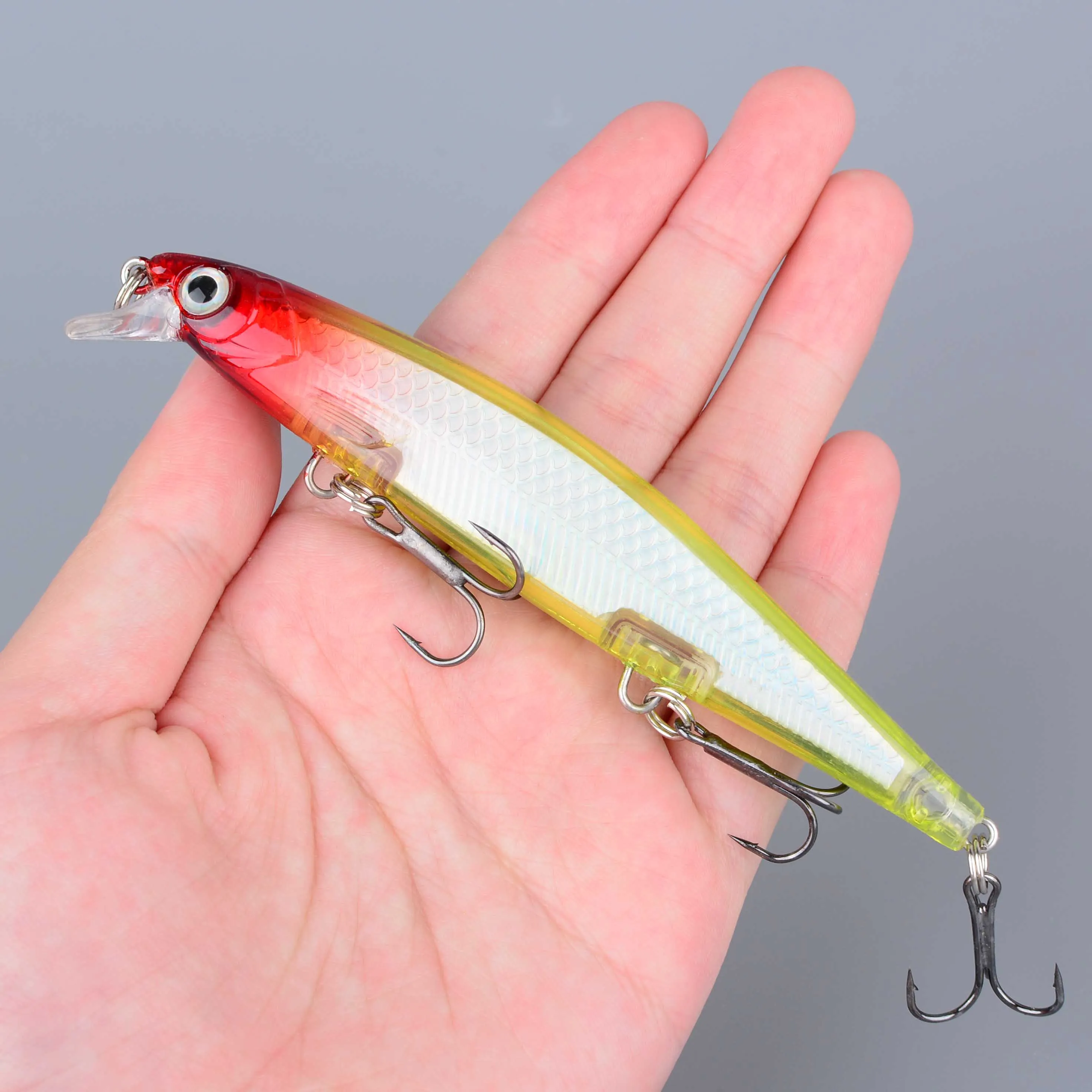 Señuelo Minnow de plástico duro – Lubina y lucio - imagen 5