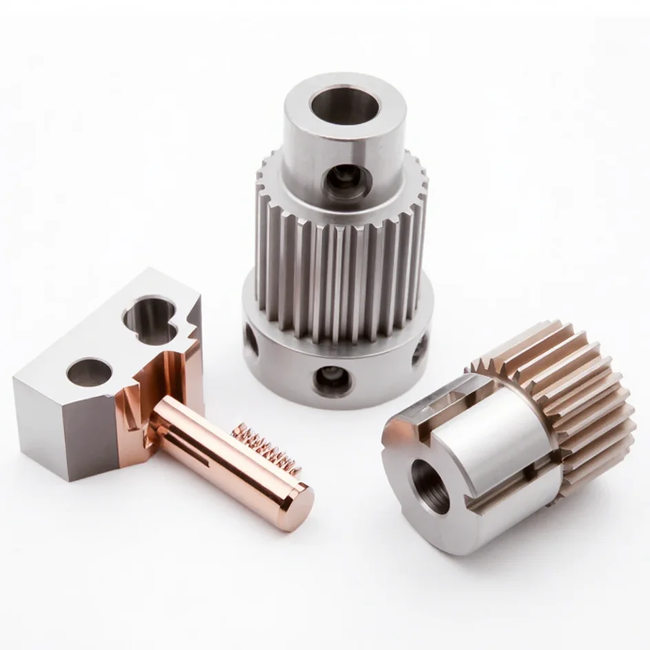 Piezas CNC 5 ejes de aluminio a medida para automoción
