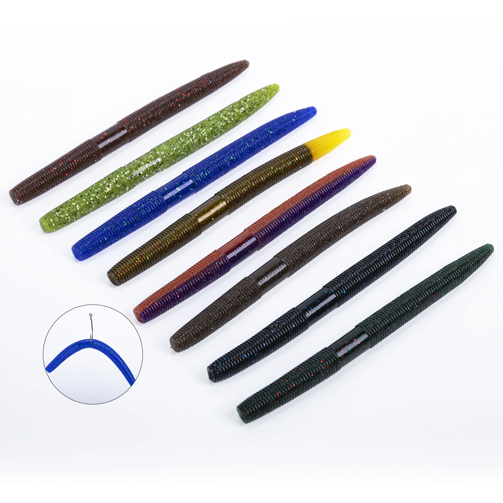 Señuelo SwimBait Goture 13,5 cm – vinilo flotante para lucio - imagen 3