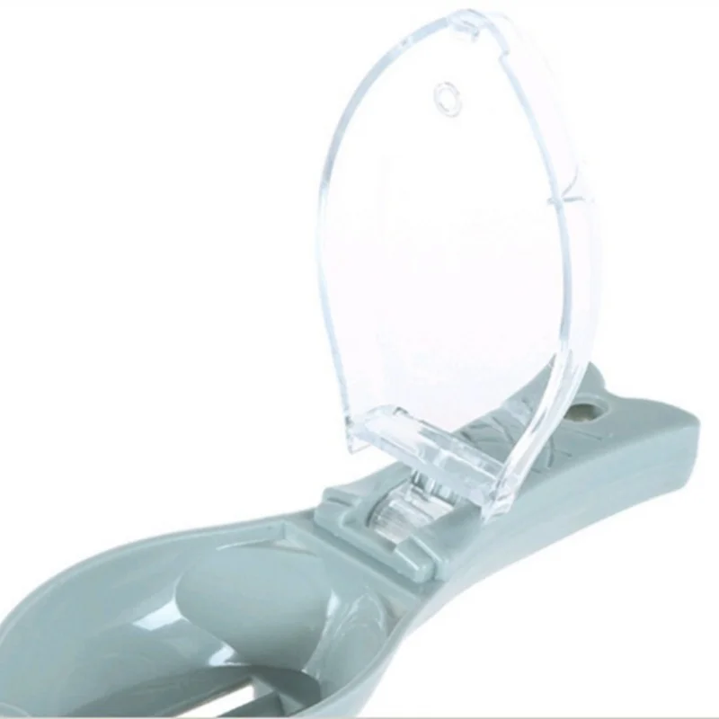 Raspador de báscula doméstica de cocina con tapa, raspador de escamas de pescado, descalcificación Manual, cepillado de herramientas de pesca - imagen 4