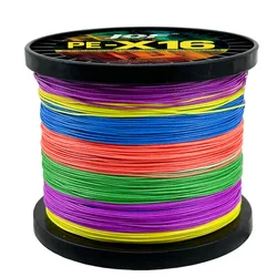 JOF X16 PE Linea trenzada marina - 300-1000m, 16 hebras, 25-200 lb