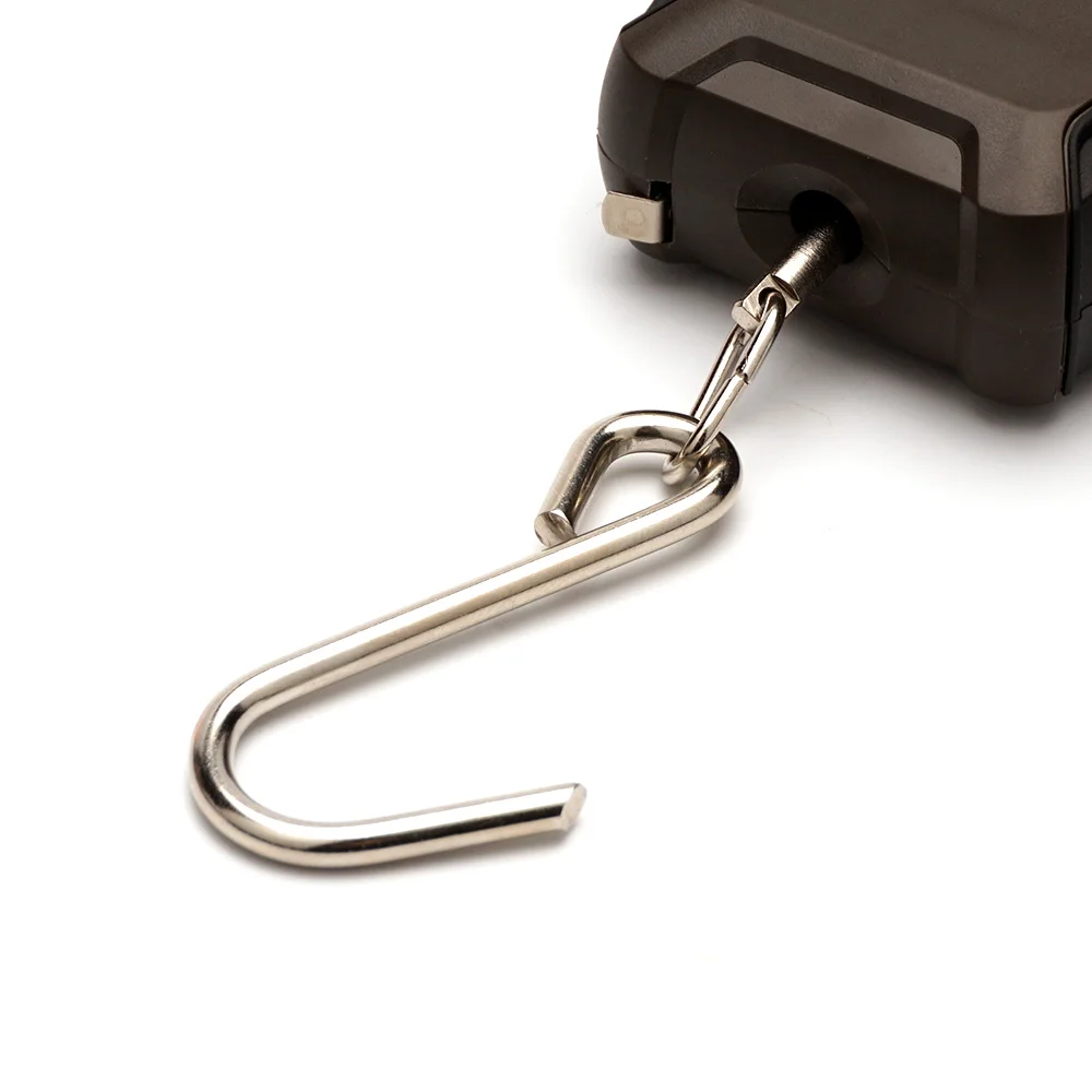 Hirisi-báscula de pesca con retroiluminación, pantalla LCD de 50kg, balanza electrónica con gancho Digital, herramienta de pesaje portátil - imagen 4