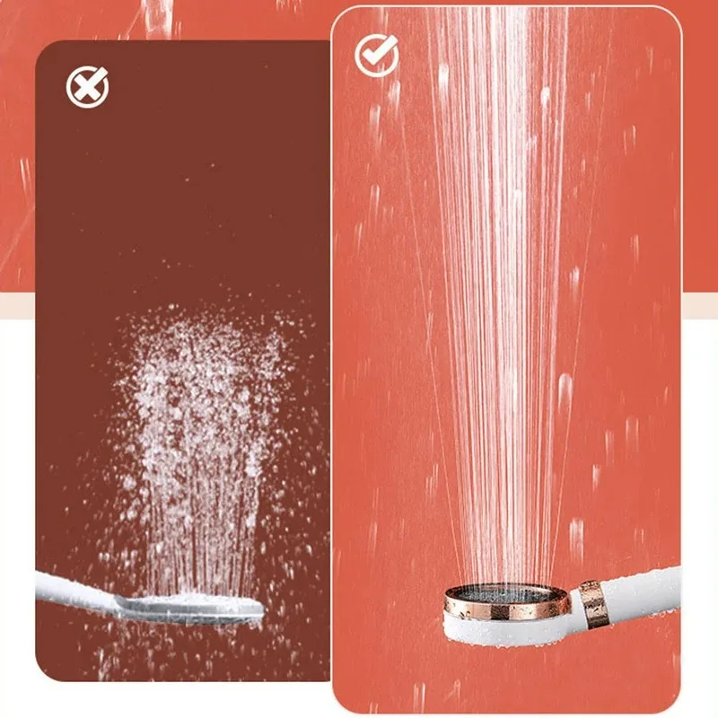 Boquilla de eliminación de cloro con doble filtro, ducha de baño para el hogar, ducha presurizada de mano y cabezal de ducha de belleza para la piel - imagen 3