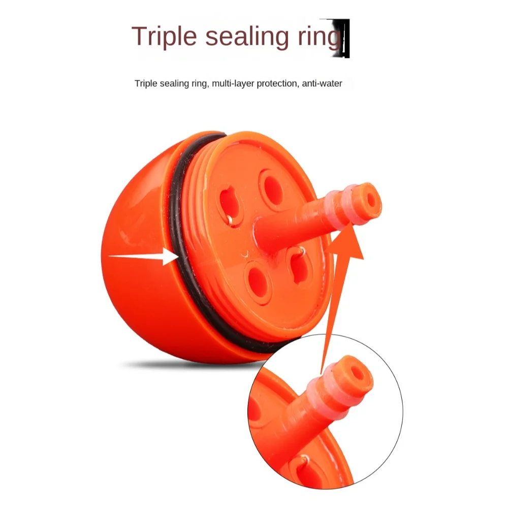 Kit de flotador de pesca de mar, tapón de plomo, palo Karaman, aparejos de pesca, frijoles anticolisión 4B-5.0 #   Pesca en roca Pesca