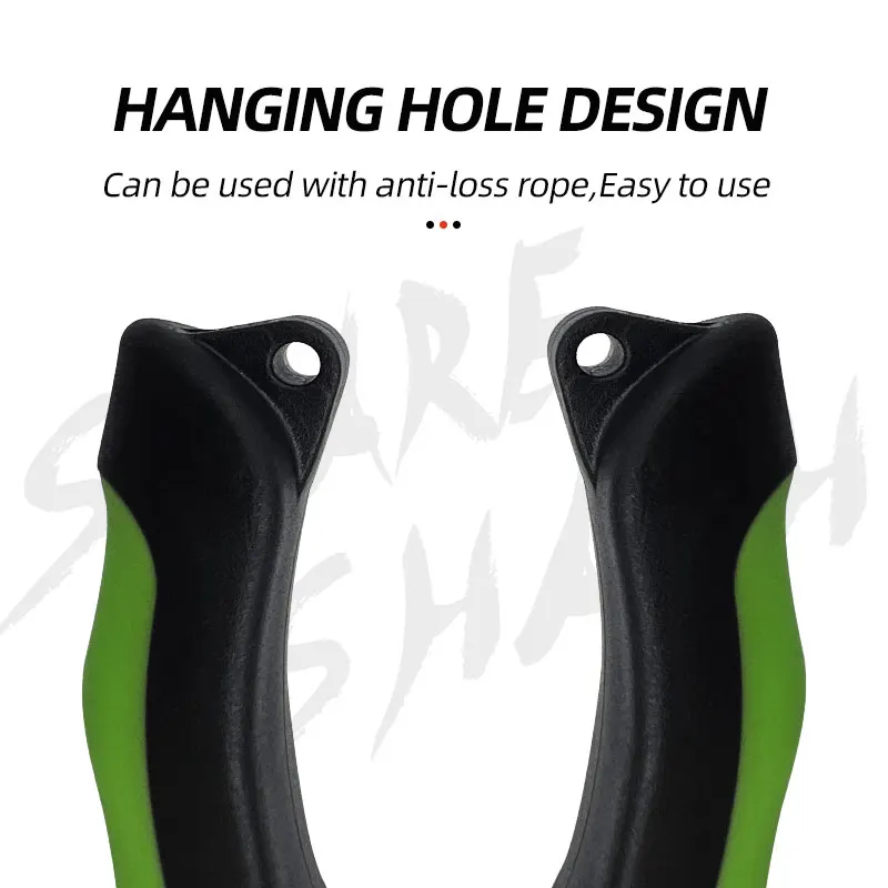 Herramientas de pesca de acero de alto carbono, removedor de anzuelos de Punta larga de 7 pulgadas, cortador de línea de anillo dividido abierto, alicates de pesca multifunción para agua salada - imagen 5