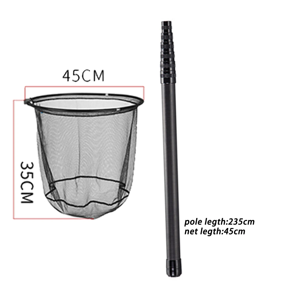 2.35m Pole 0.45m Net