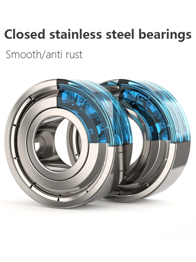 Carrete de Baitcast serie CD2000, señuelo 5 + 1BB, carrete de Metal, arrastre máximo 6KG, con alarma, carrete de pesca Universal - imagen 5