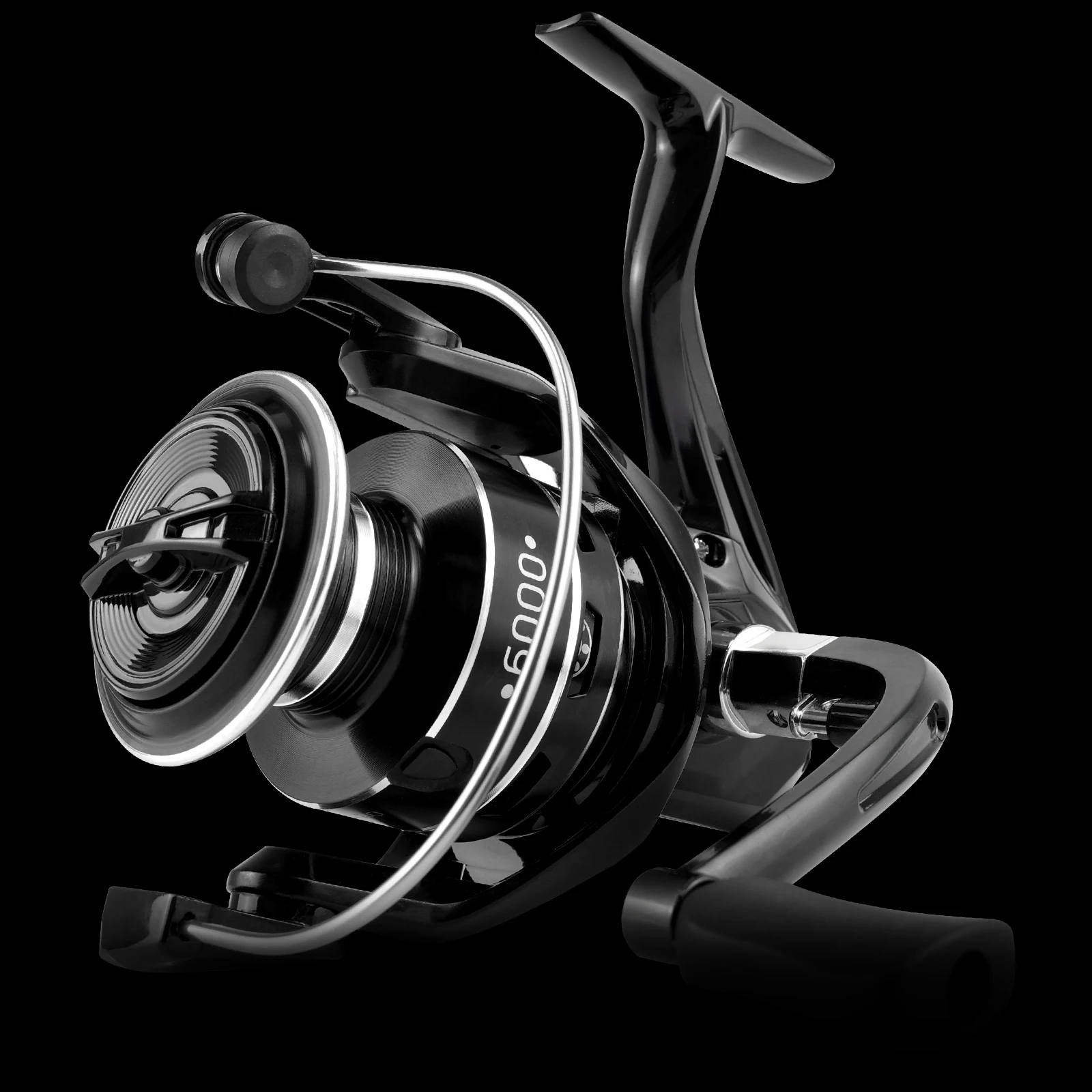 Carrete de pesca giratorio ROOBLINOS HY1000-7000 carrete de pesca arrastre máximo 10KG con carrete de Metal balancín plegable izquierdo/derecho intercambiable - imagen 2